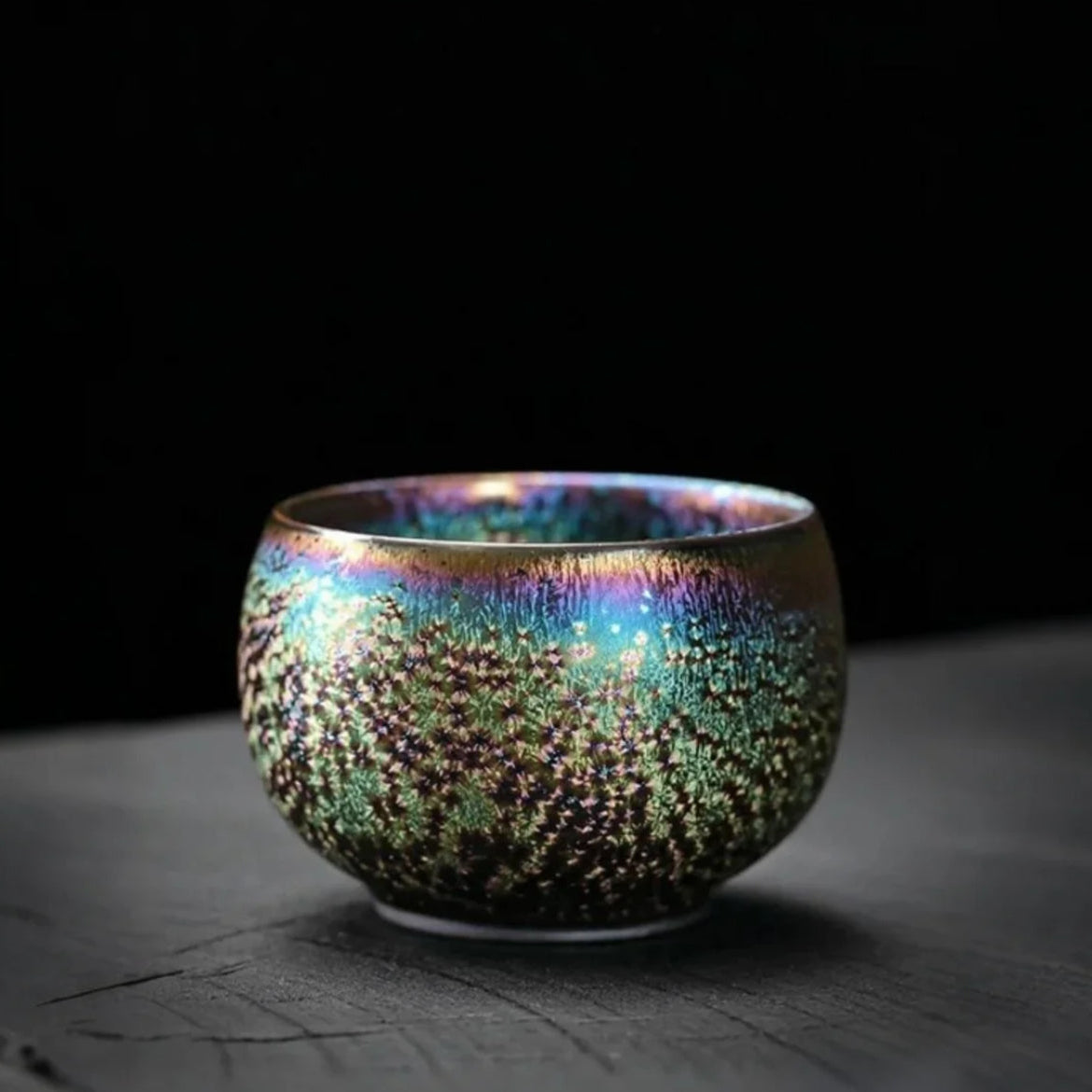 Peacock Iris Cup
